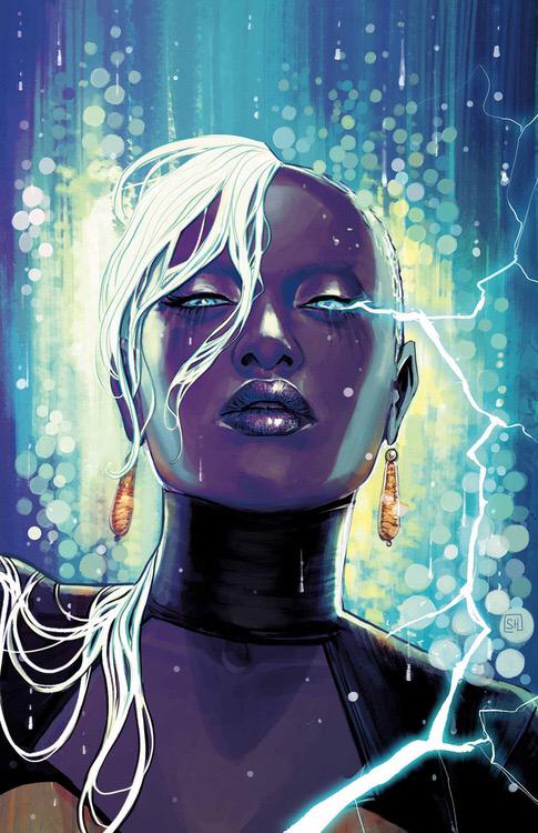 Storm as drawn by Stephanie Hans